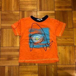 Orange Shark Graphic Tee